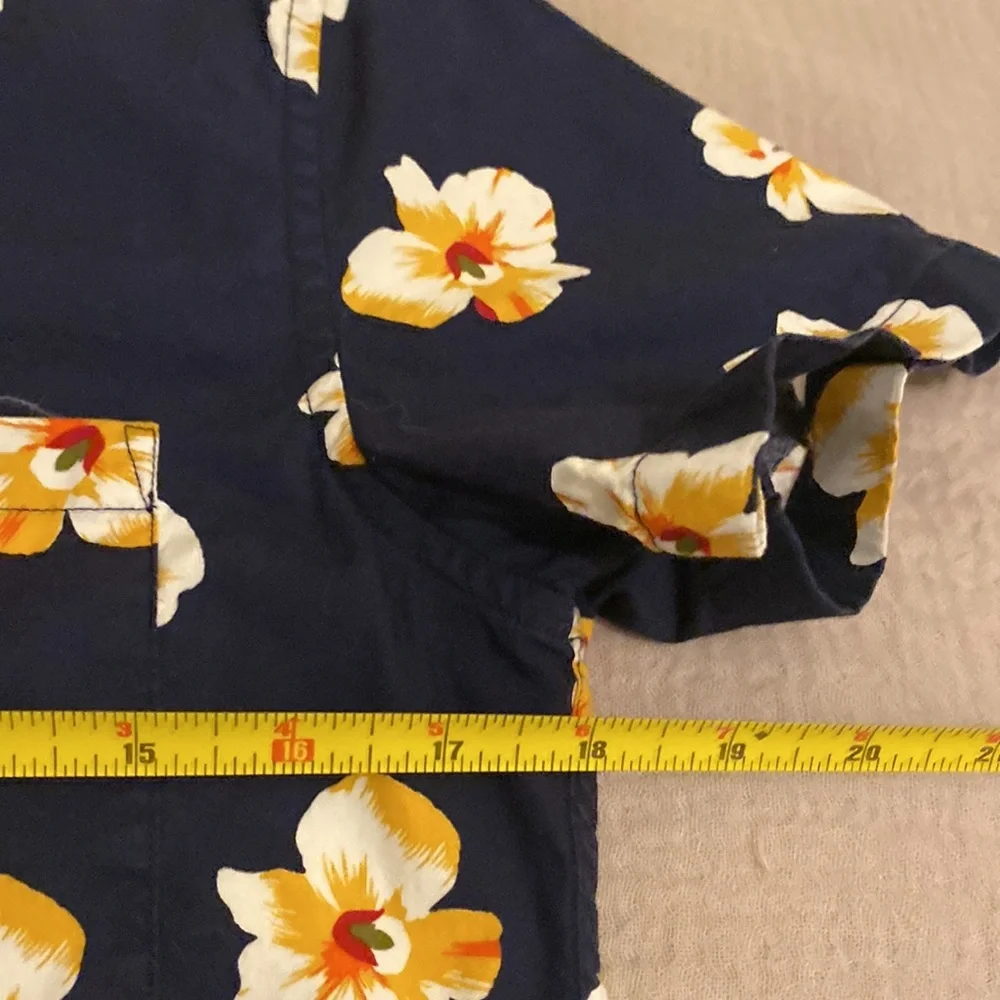 J. Crew Navy Floral Men's Shirt. Slim fit . Size XS